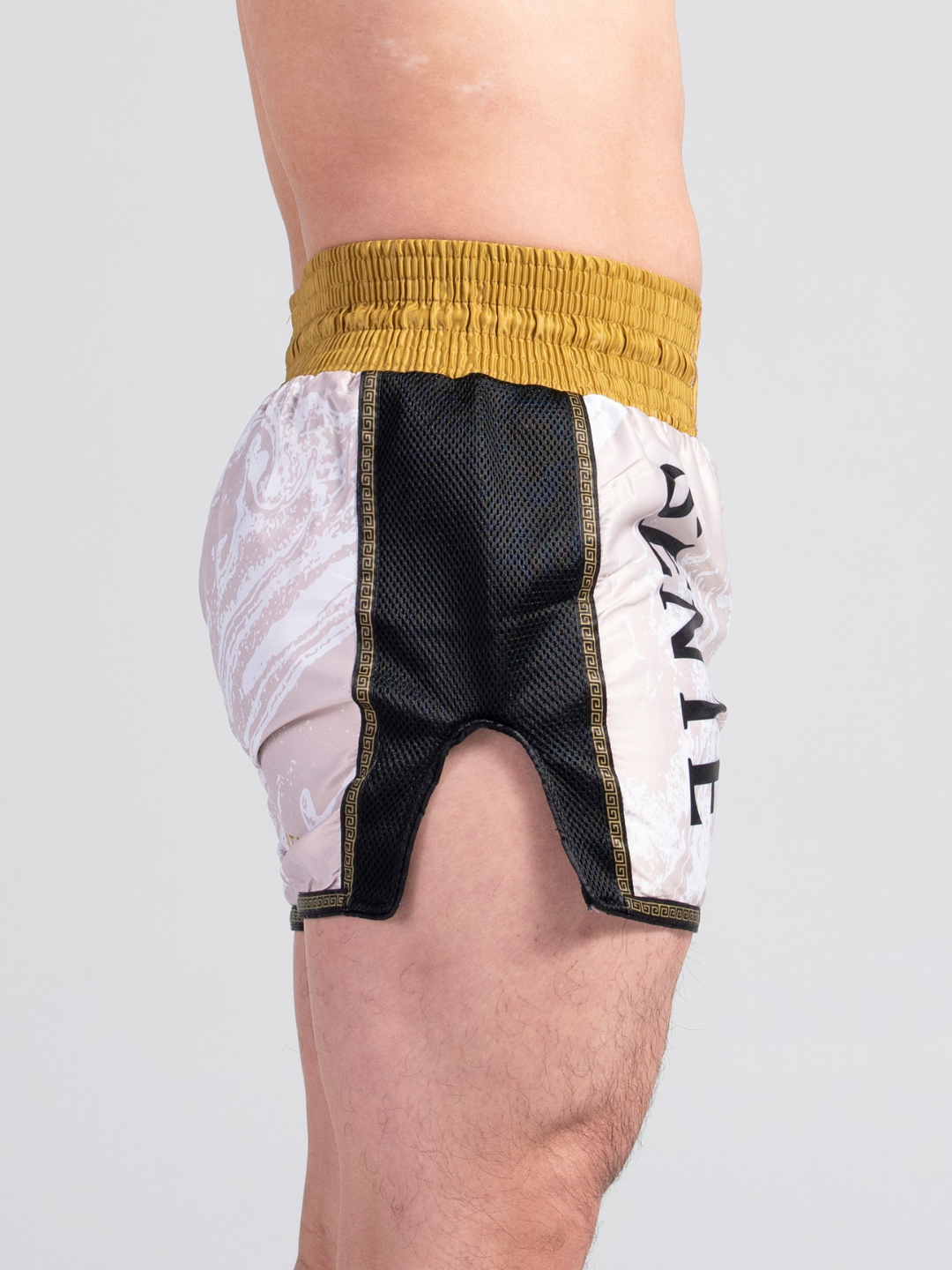 Ivory Dynasty Muay Thai Shorts - Beige