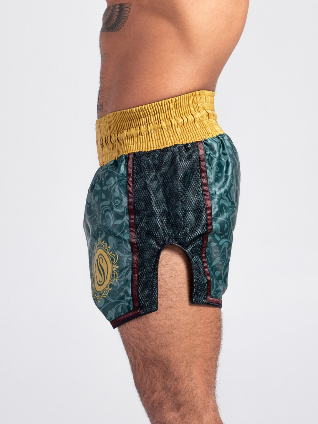 Verdant Dynasty Muay Thai Shorts - Green