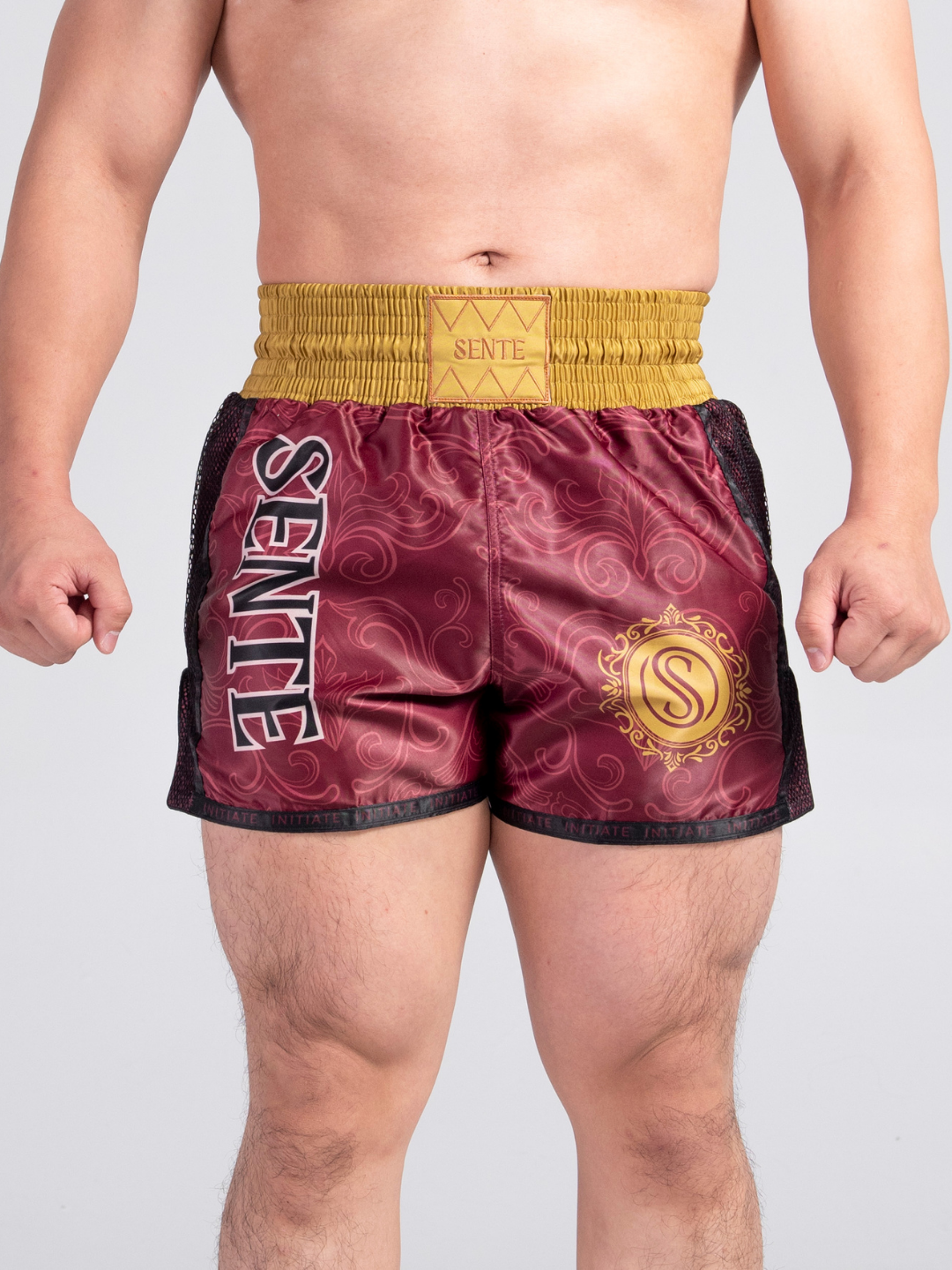 Blood Dynasty Muay Thai Shorts - Burgundy