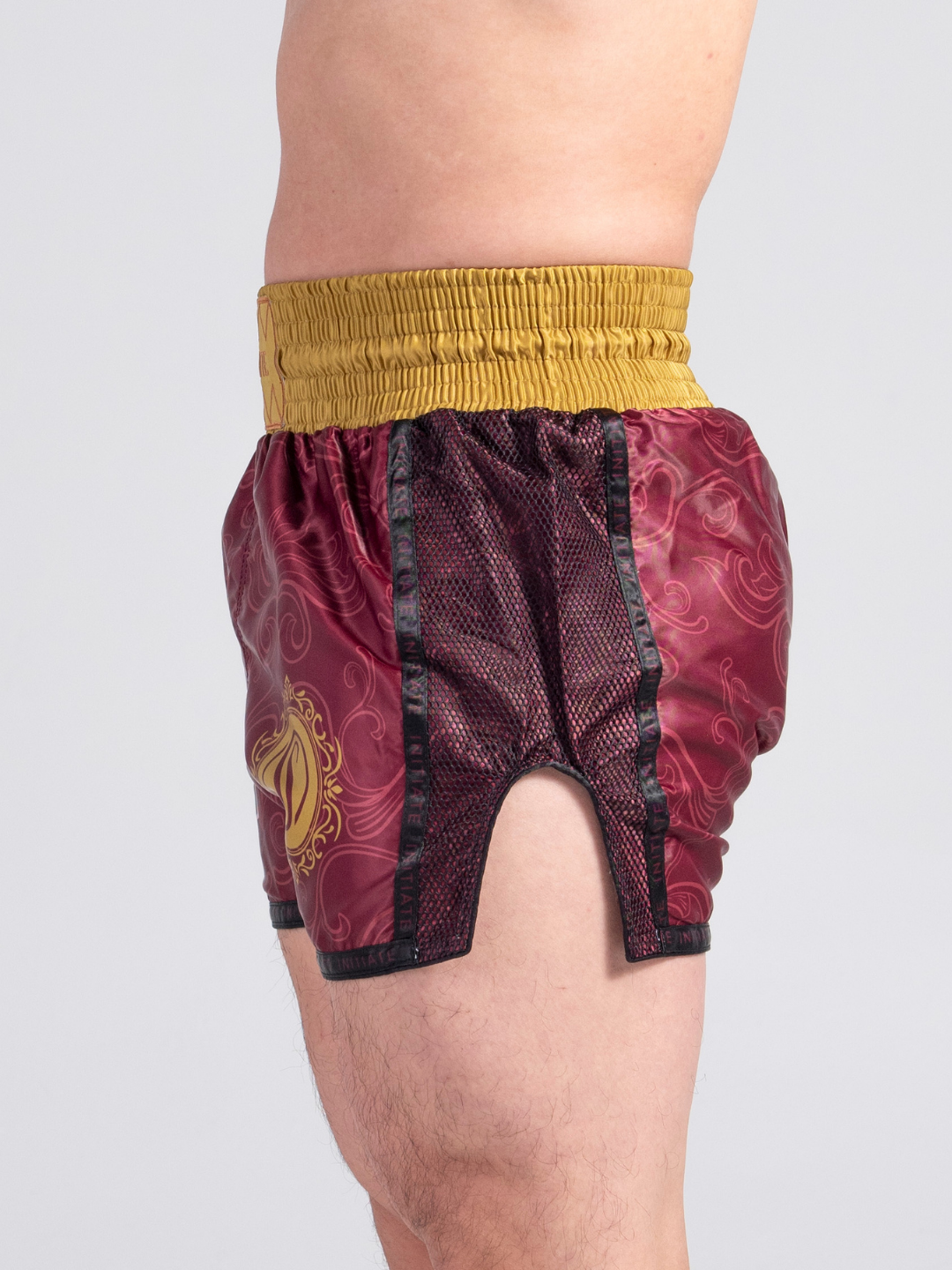 Blood Dynasty Muay Thai Shorts - Burgundy