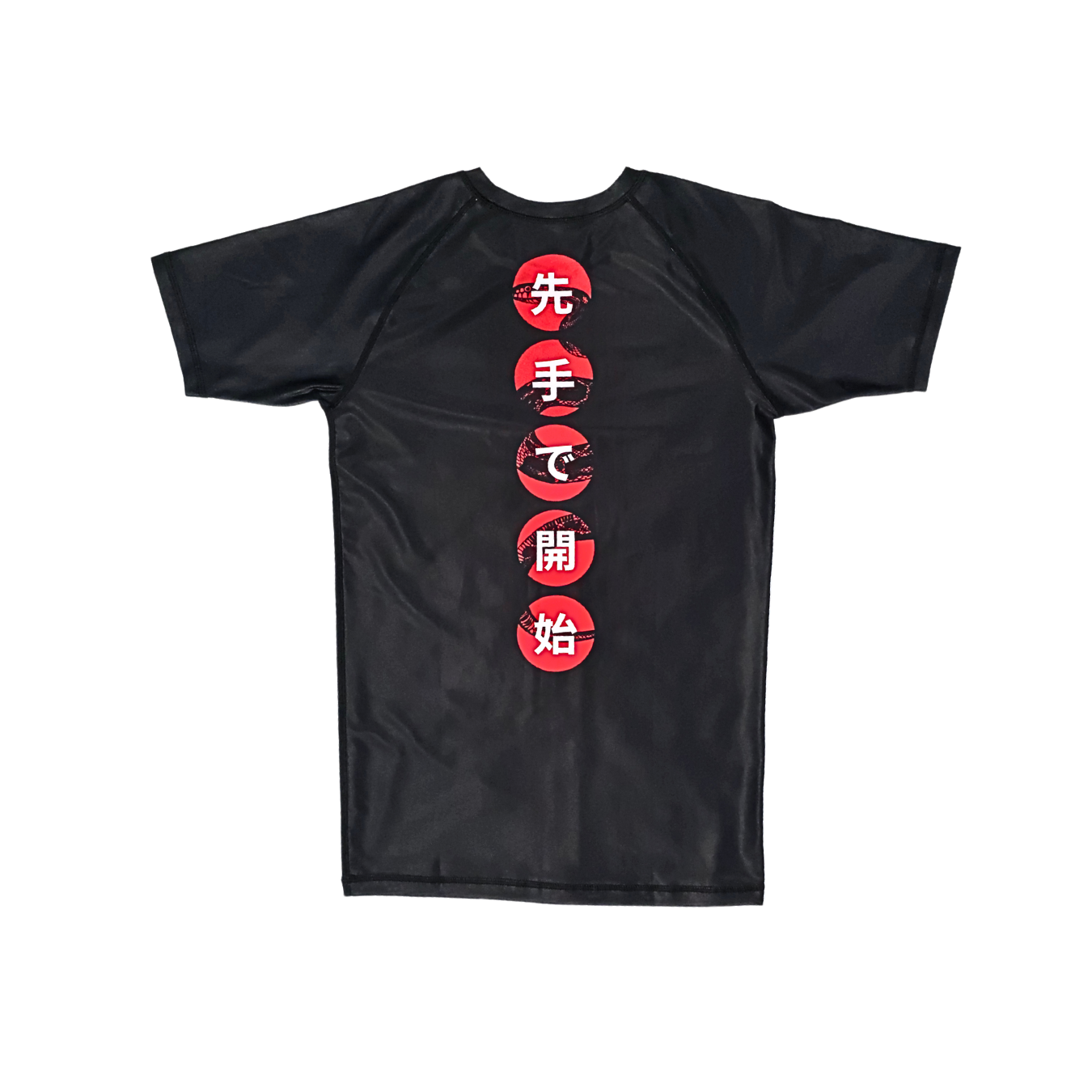 Kaishi BJJ Rashguard - Obsidian Black