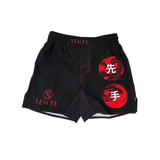 Kaishi BJJ Shorts - Obsidian Black