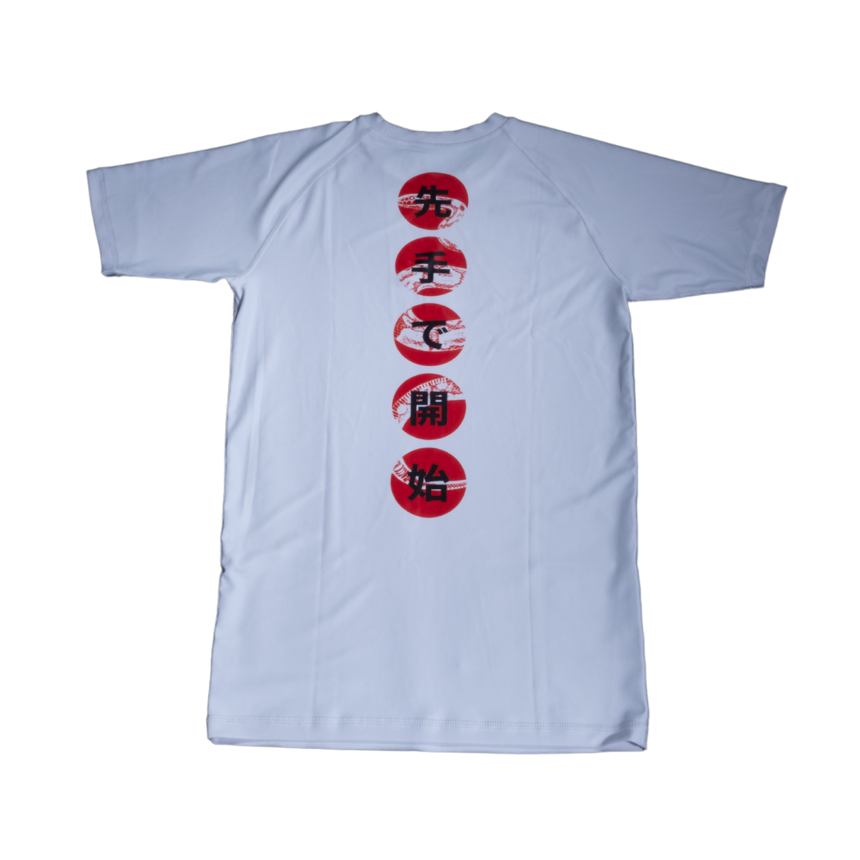 Kaishi BJJ Rashguard - Ivory White