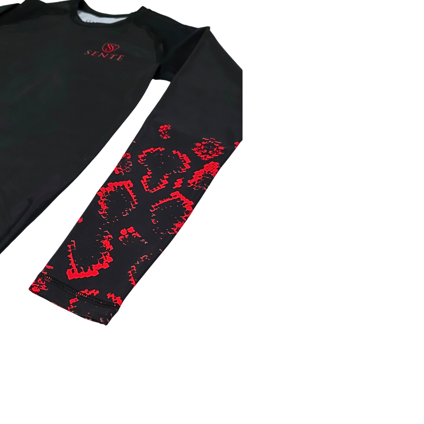 Kaishi BJJ Long Sleeve Rashguard - Obsidian Black