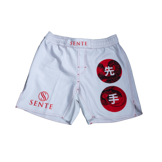 Kaishi BJJ Shorts - Ivory White