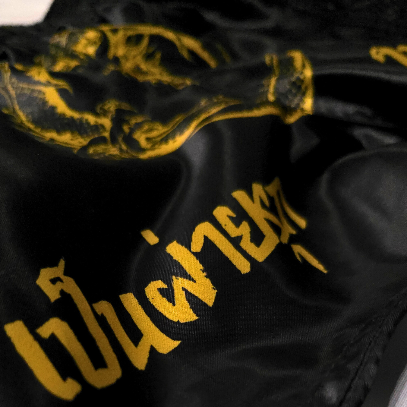 Dragon's Breath Muay Thai Shorts - Gold