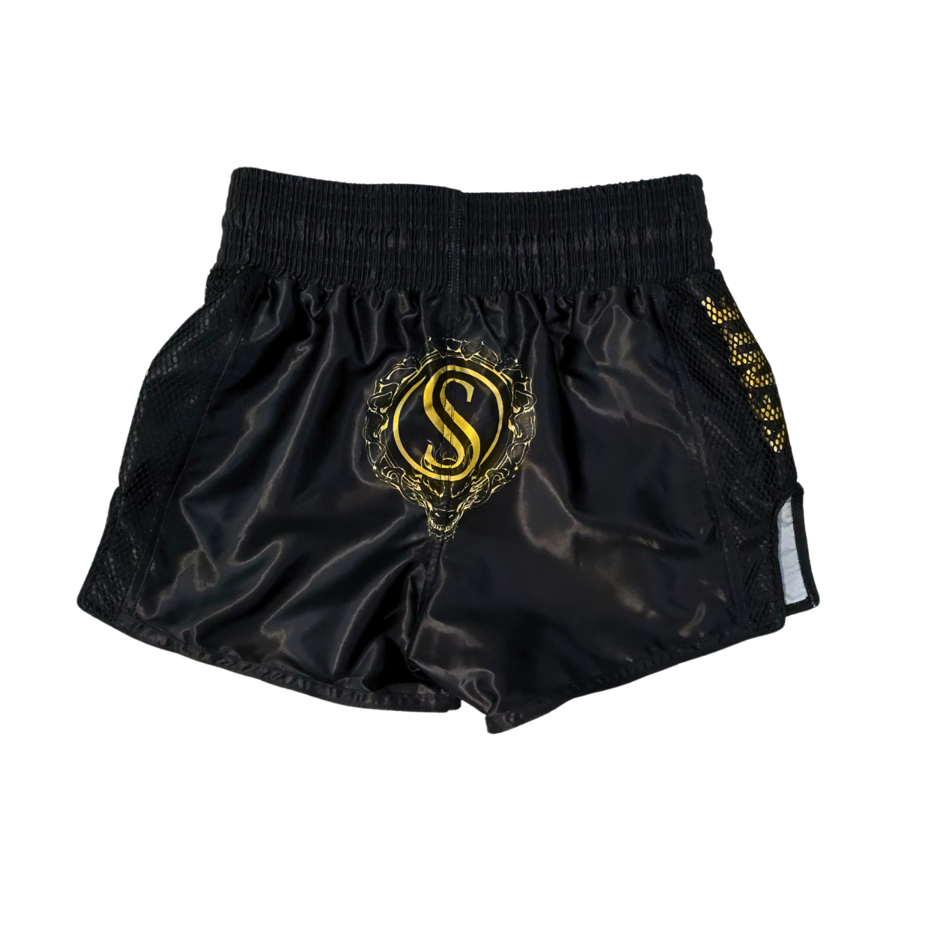 Dragon's Breath Muay Thai Shorts - Gold