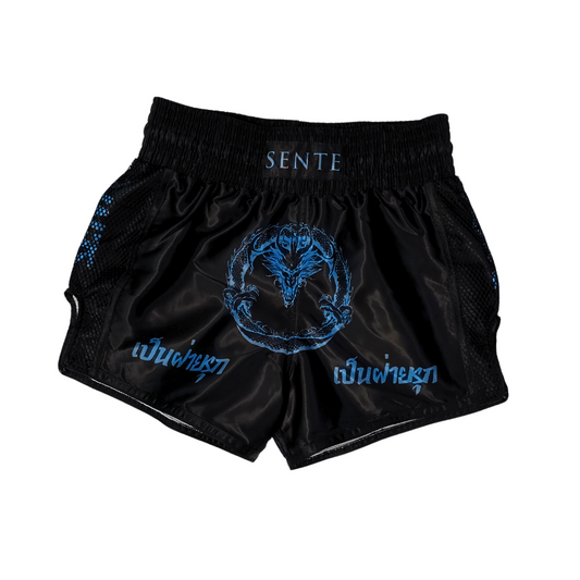 Dragon's Breath Muay Thai Shorts - Ice Blue