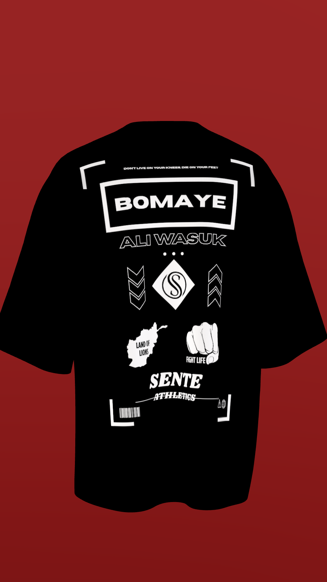 "Bomaye" Support Tee PRE-ORDER - Free Canada Wide Shipping
