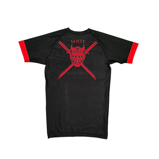 Infernal BJJ Rashguard - Obsidian Black