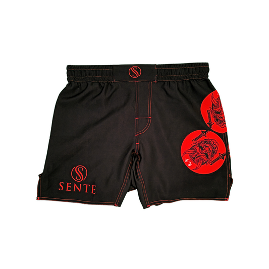 Infernal BJJ Shorts - Obsidian Black