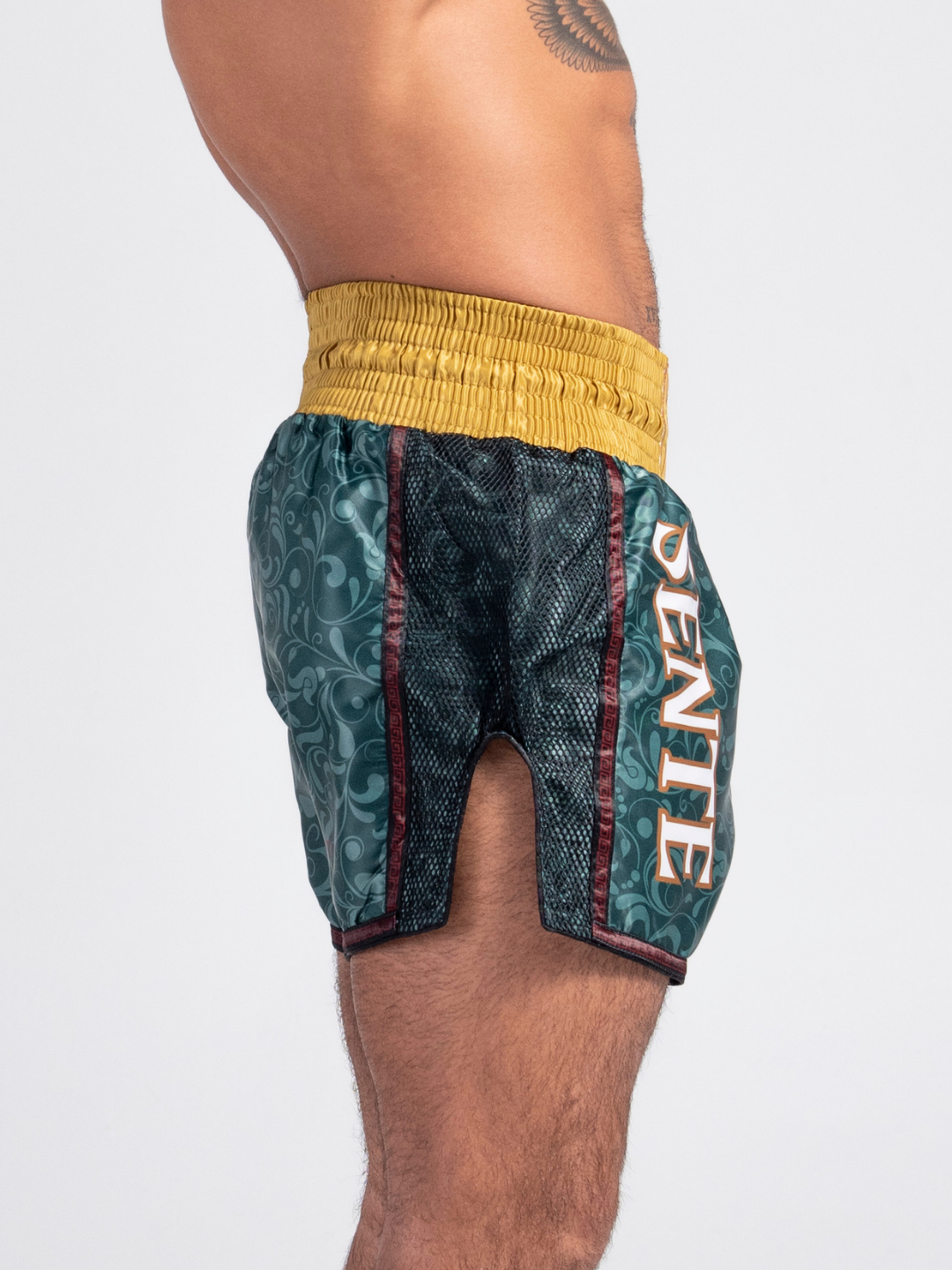 Verdant Dynasty Muay Thai Shorts - Green