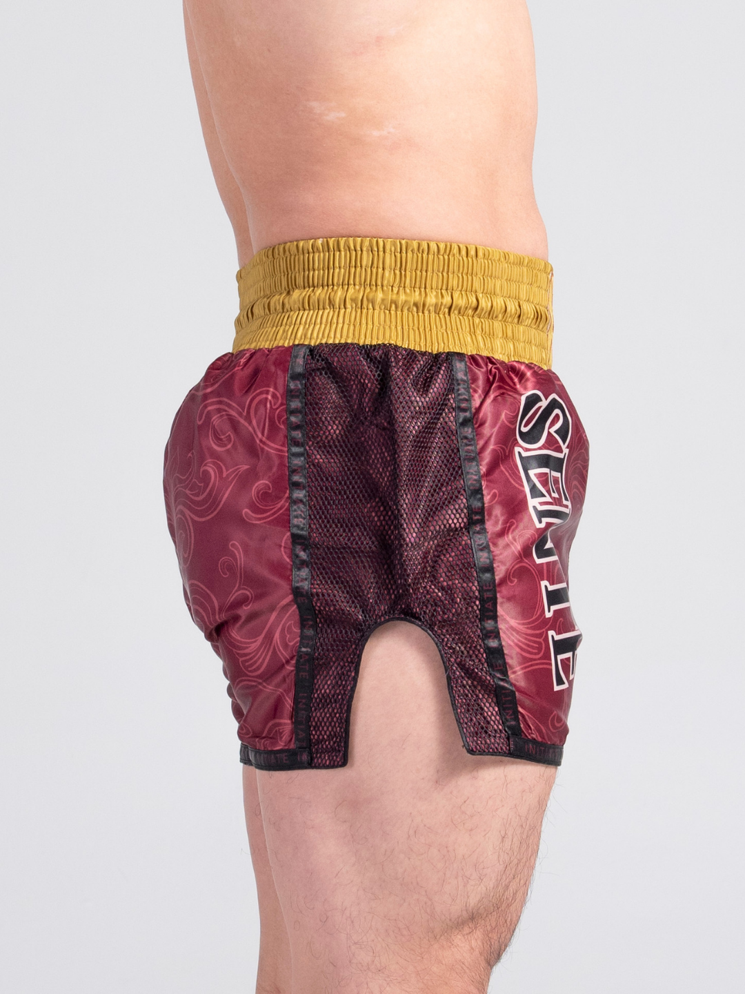 Blood Dynasty Muay Thai Shorts - Burgundy