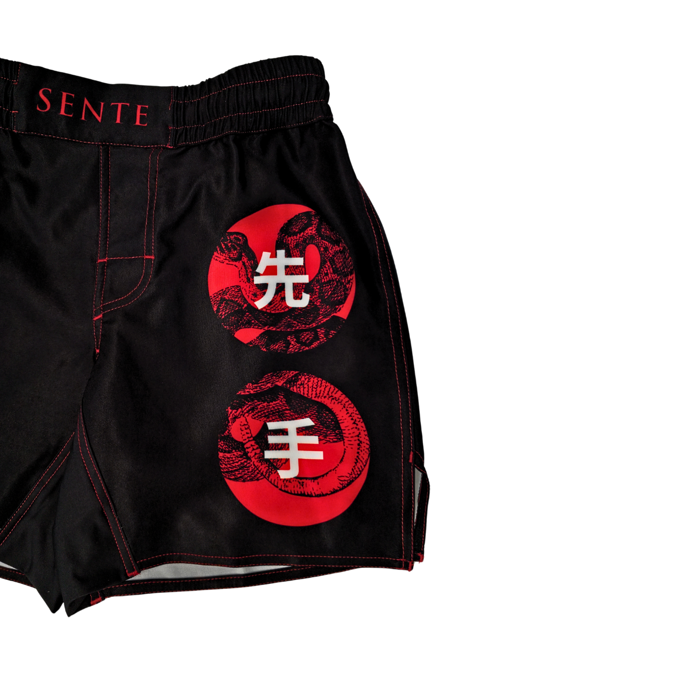 Kaishi BJJ Shorts - Obsidian Black