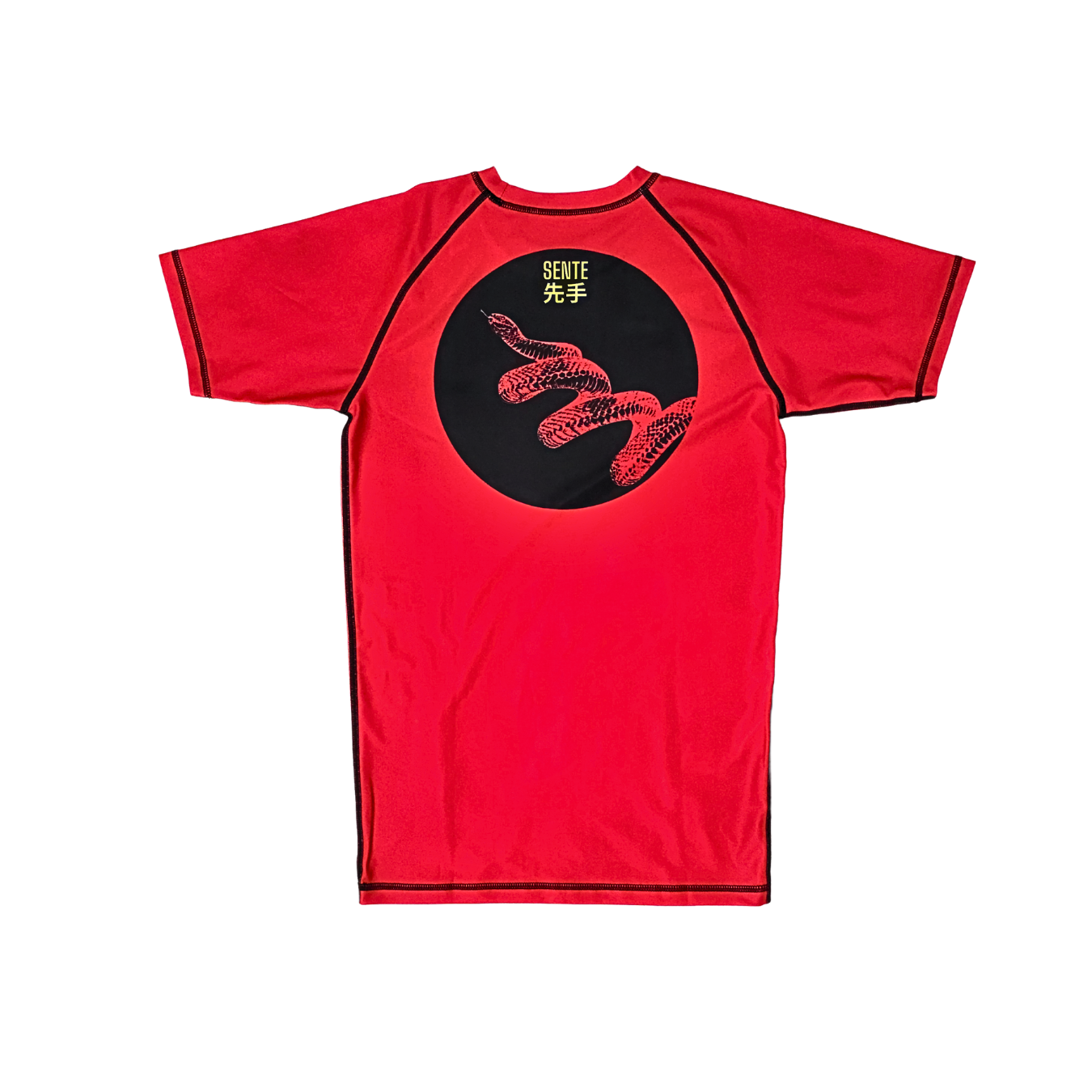 Coil & Control BJJ Rashguard - Blood Red