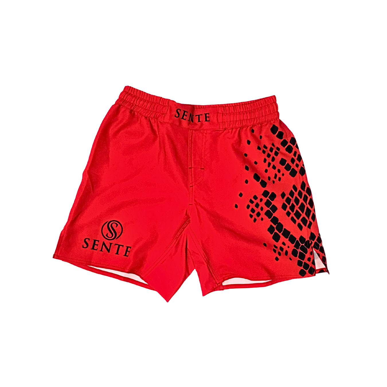 Coil & Control BJJ Shorts - Blood Red