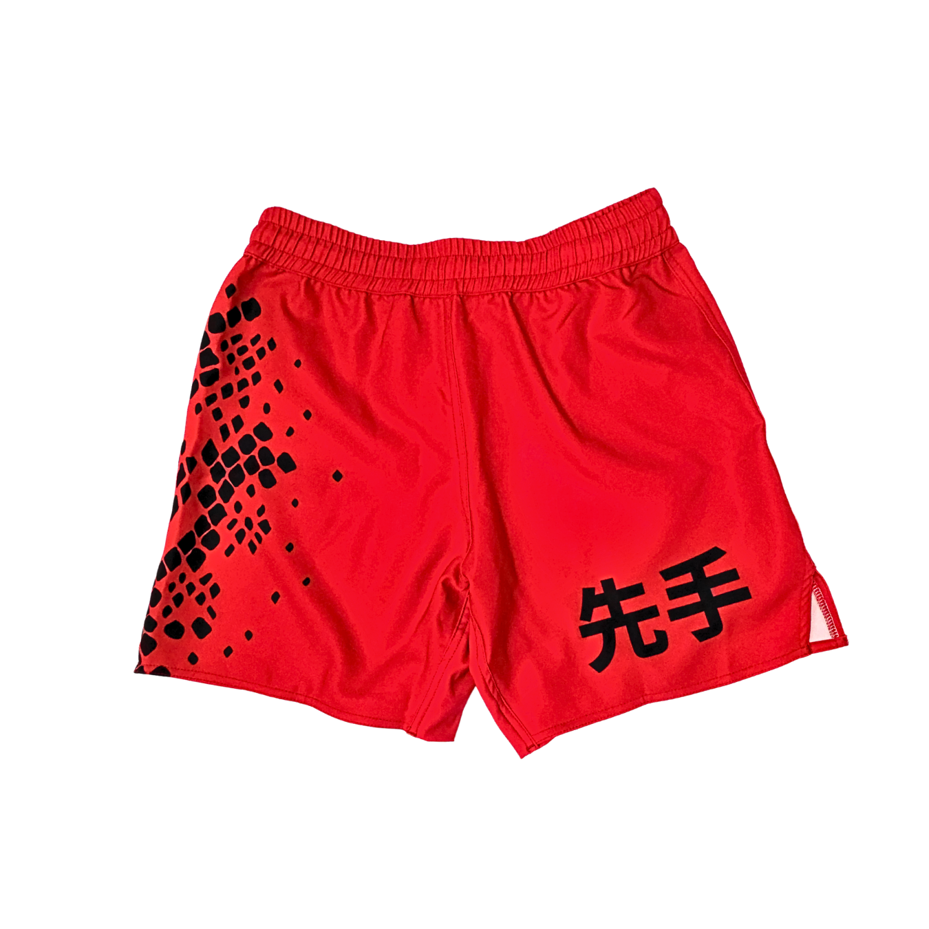 Coil & Control BJJ Shorts - Blood Red