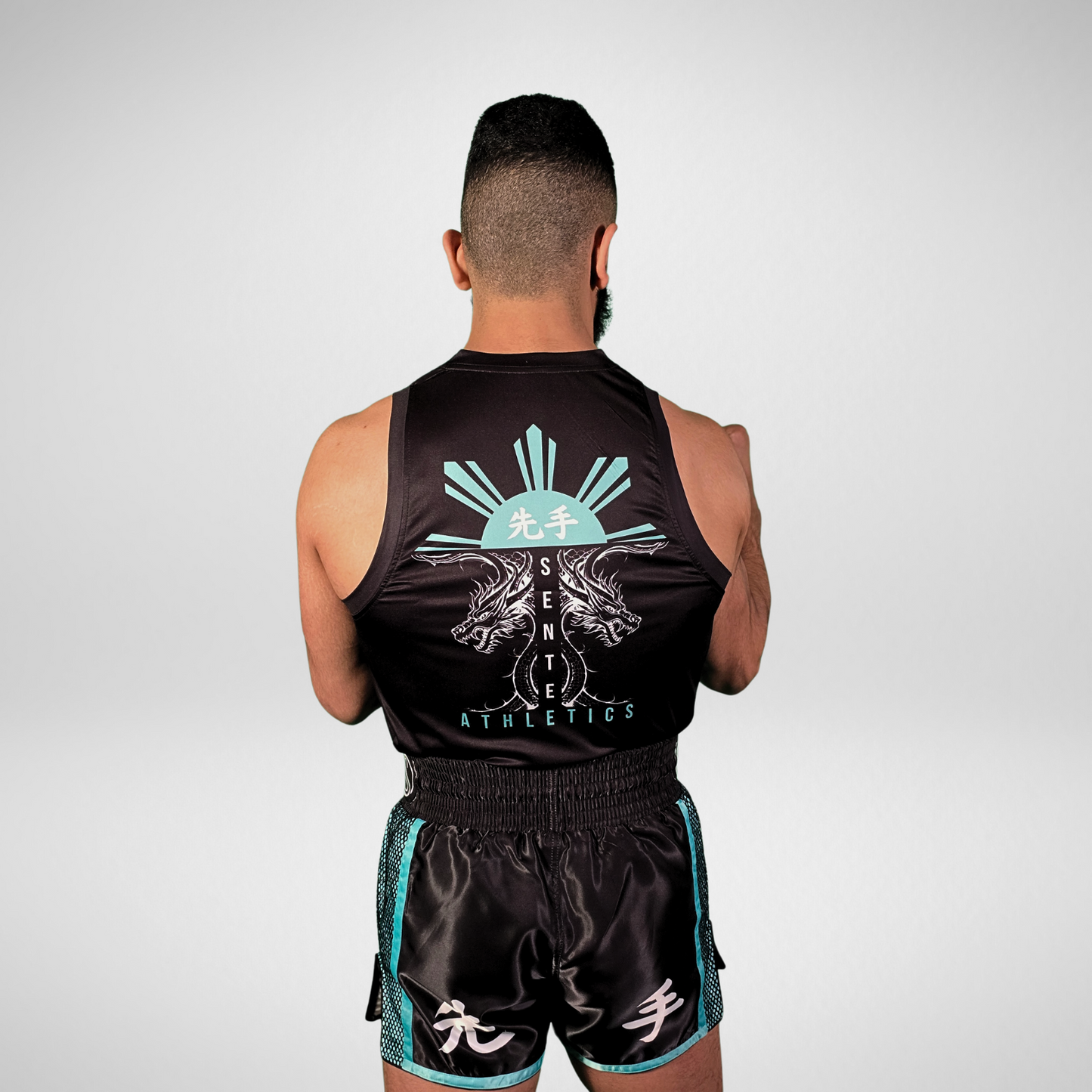 Dragon's Breath V2 Muay Thai Shorts - Teal