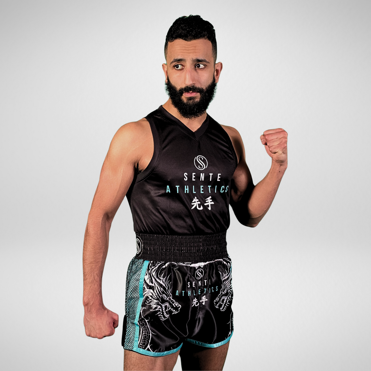 Dragon's Breath V2 Muay Thai Shorts - Teal