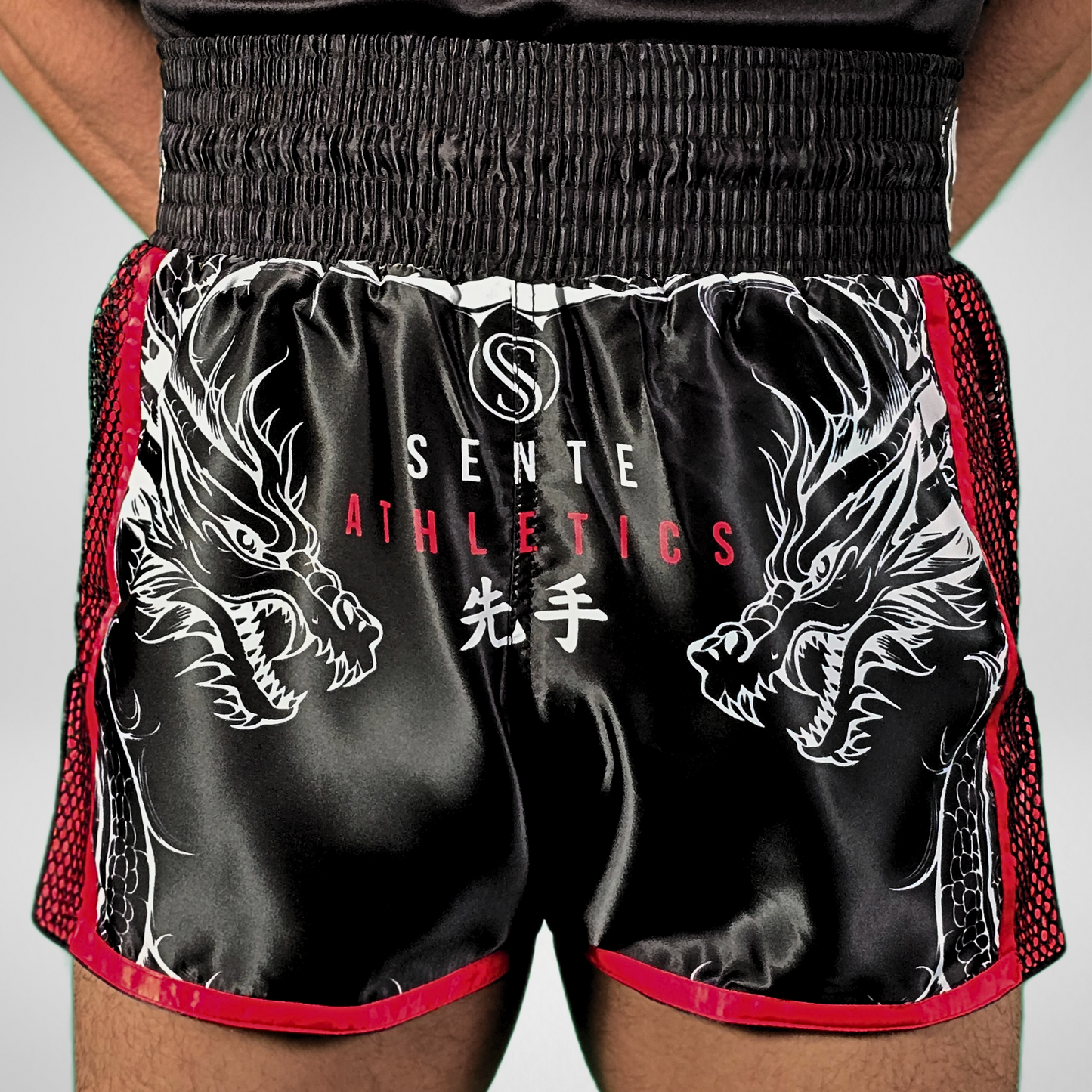 Dragon's Breath V2 Muay Thai Shorts - Red