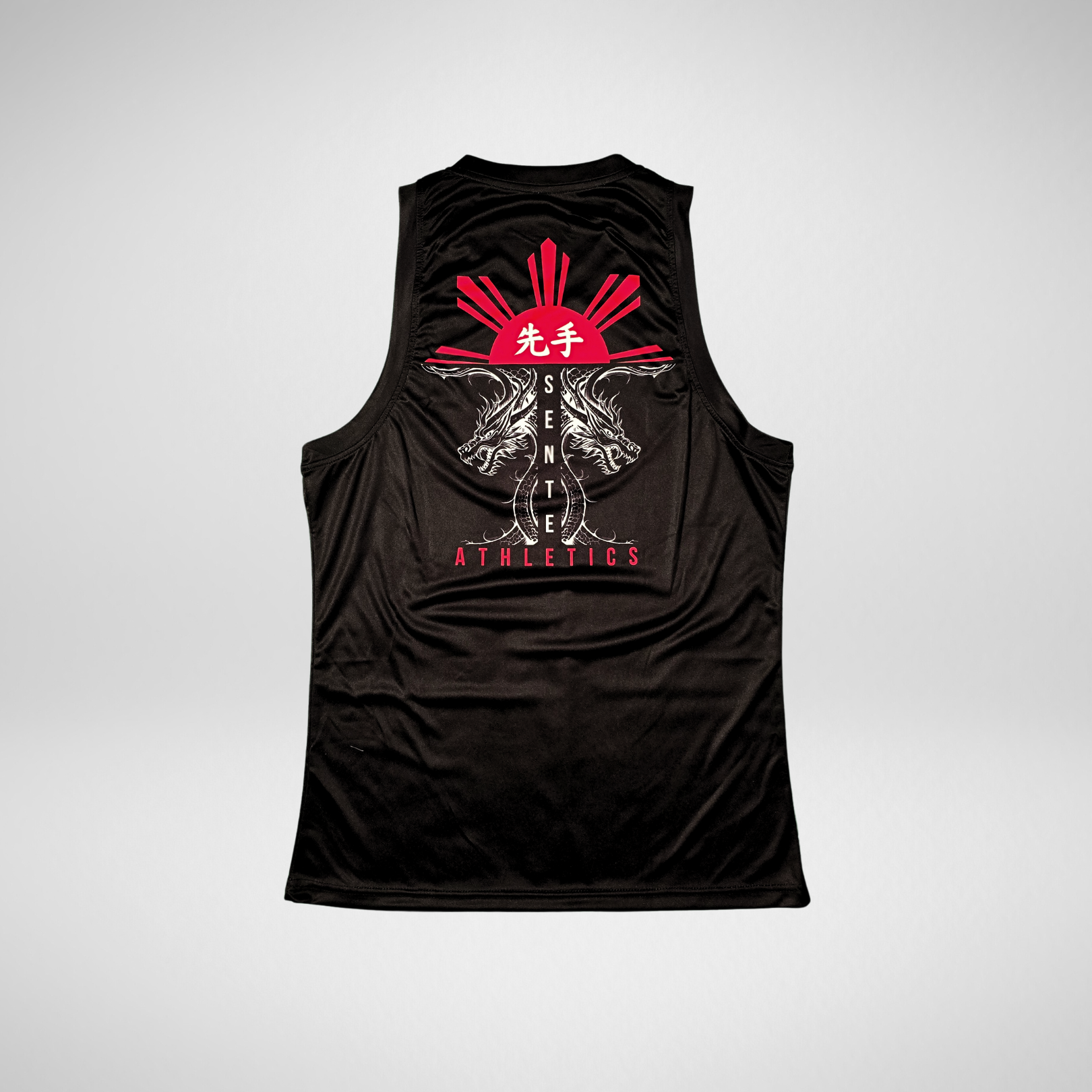 Dragon's Breath Red Muay Thai Set - jersey, product image by Sente Athletics