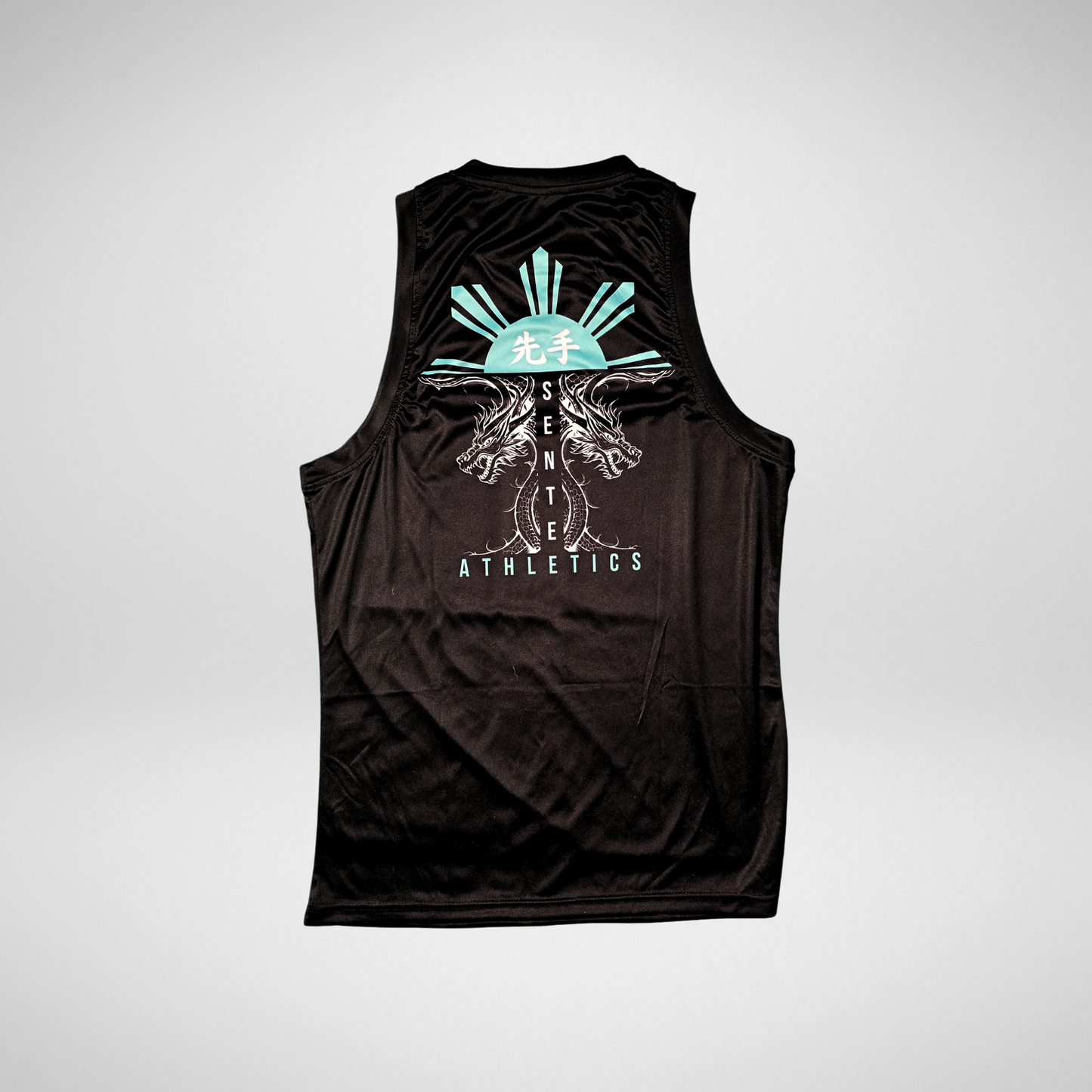 Dragon's Breath Teal Muay Thai Set - jersey, product image by Sente Athletics