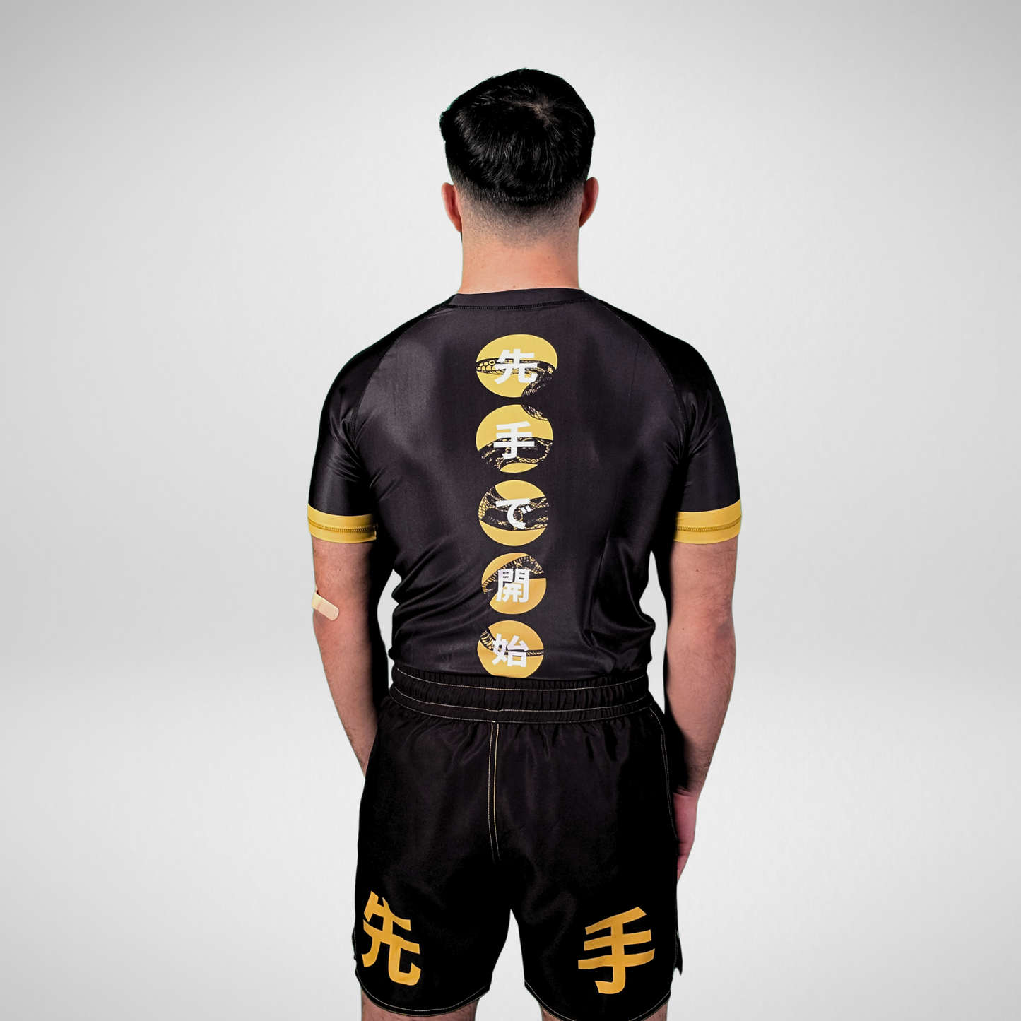 Kaishi V2 BJJ Rashguard - Gold