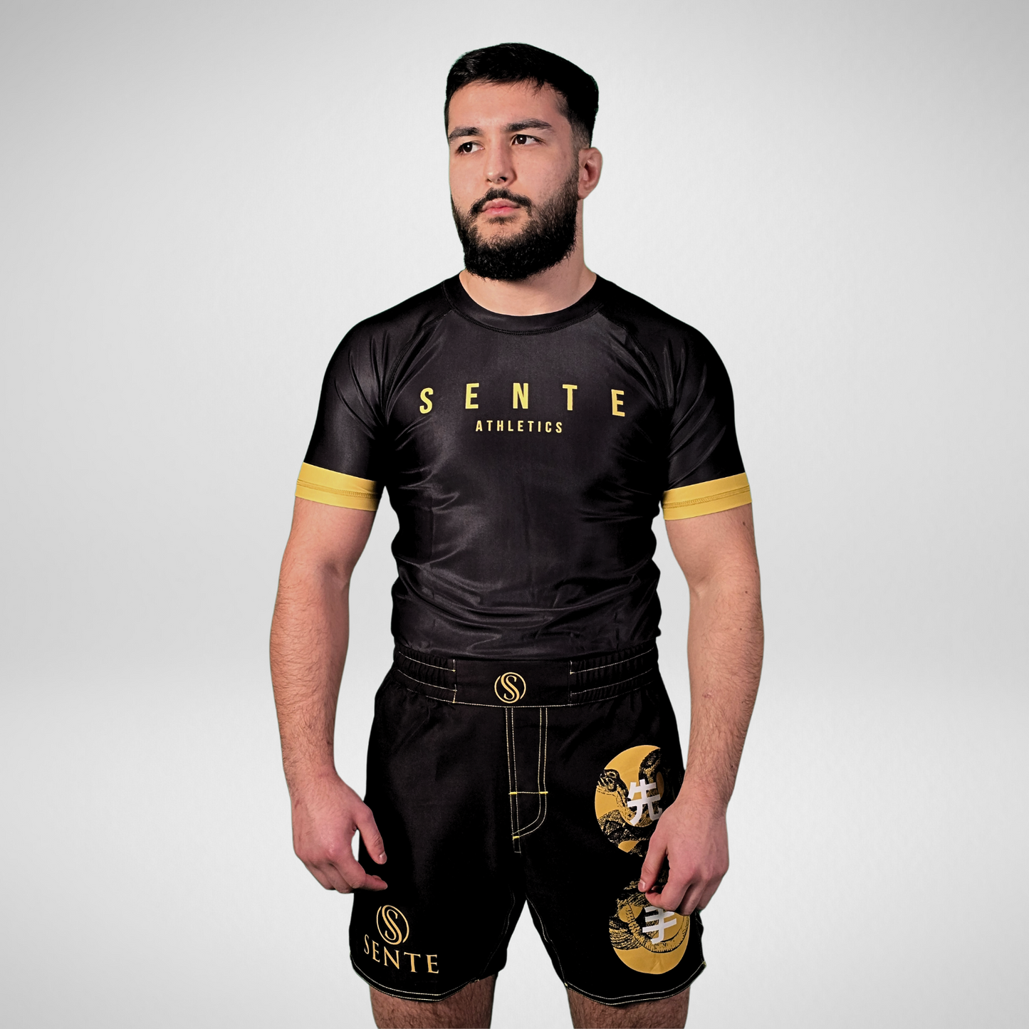 Kaishi V2 BJJ Rashguard - Gold