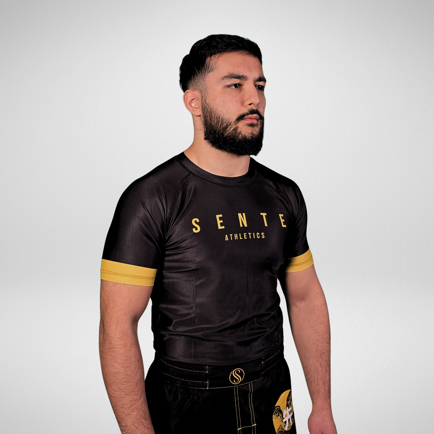 Kaishi V2 BJJ Rashguard - Gold