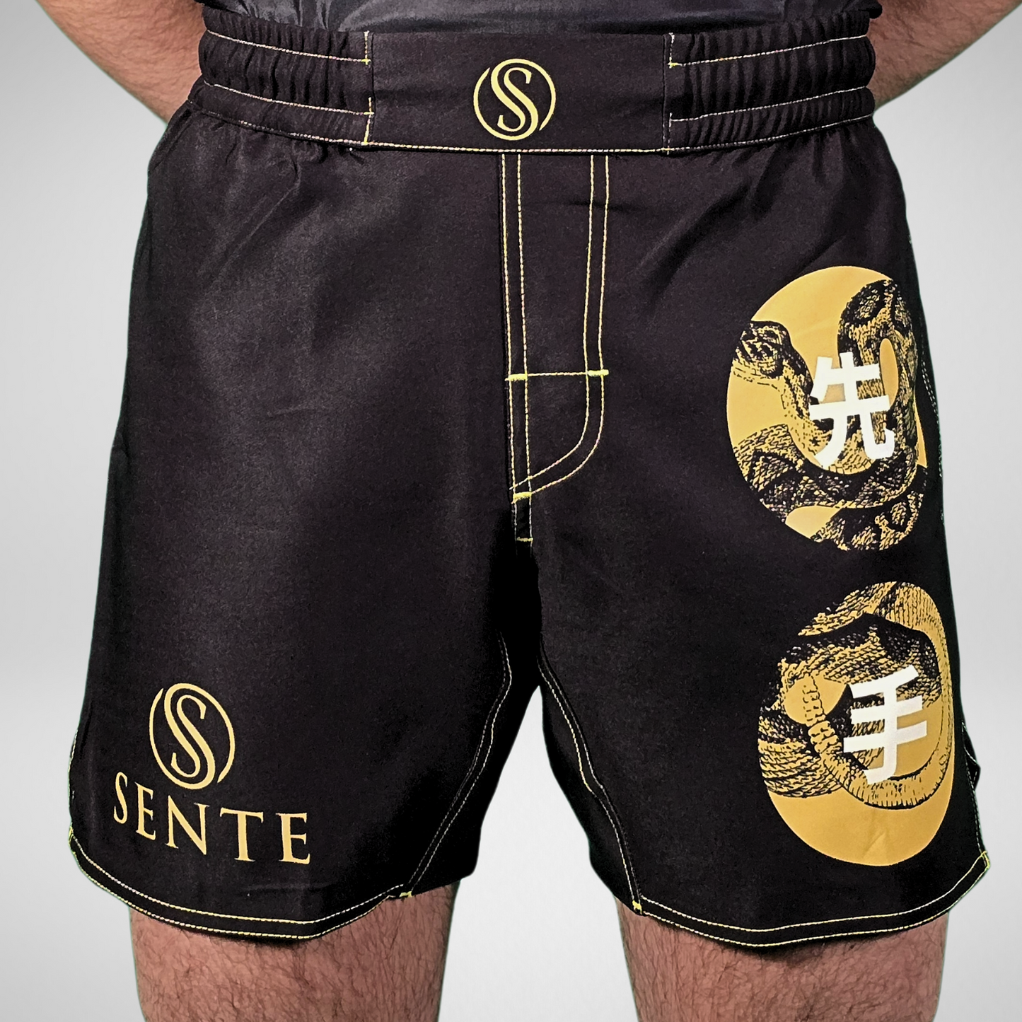 Kaishi V2 BJJ Shorts - Gold