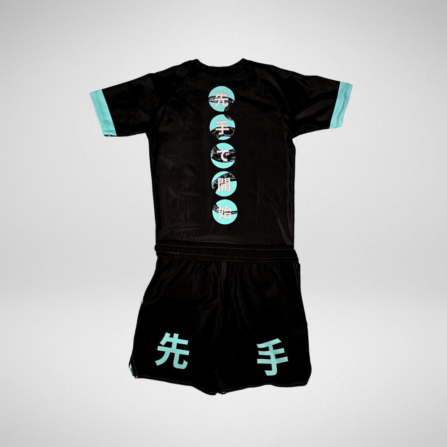 Kaishi V2 BJJ Rashguard - Teal