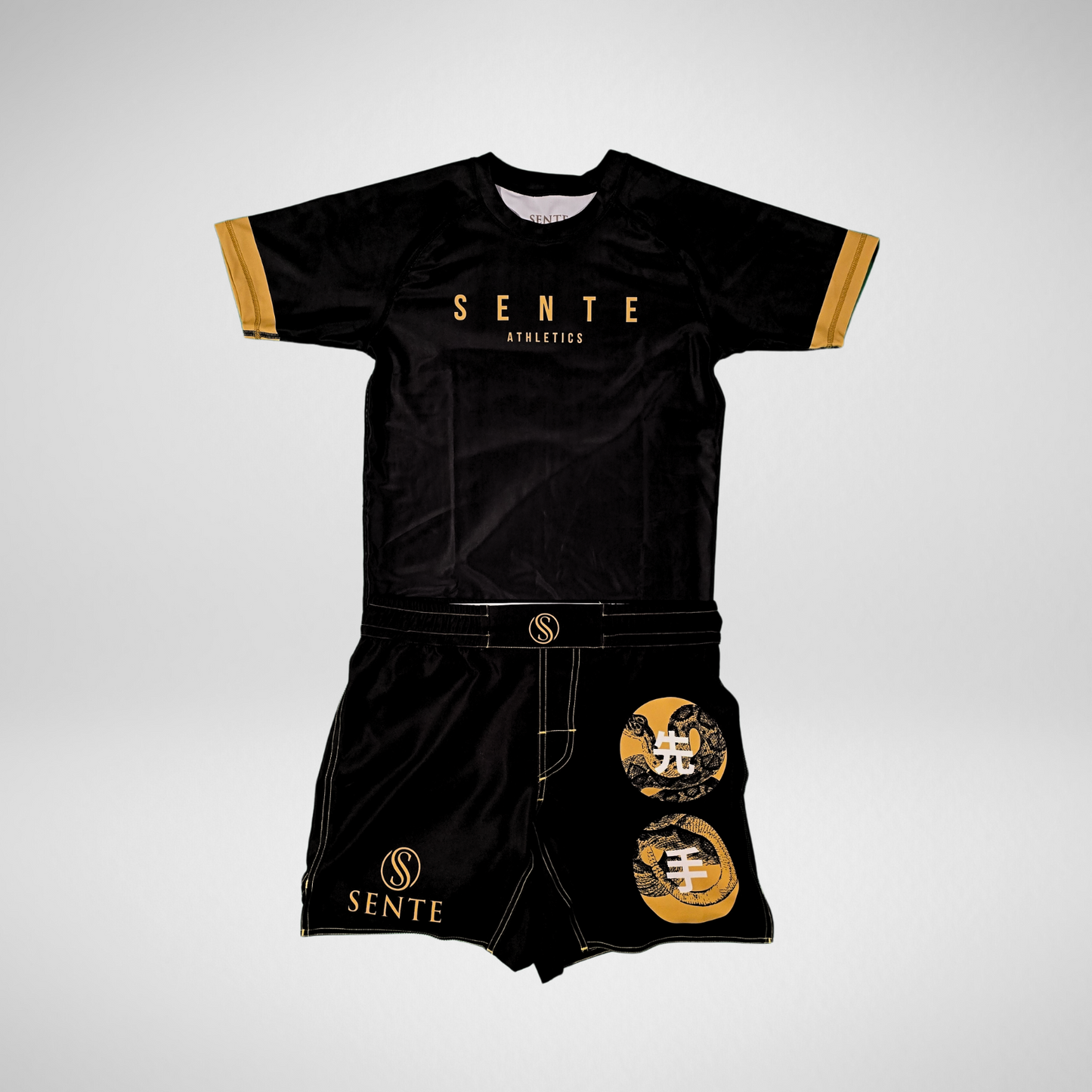 Kaishi V2 BJJ Rashguard - Gold