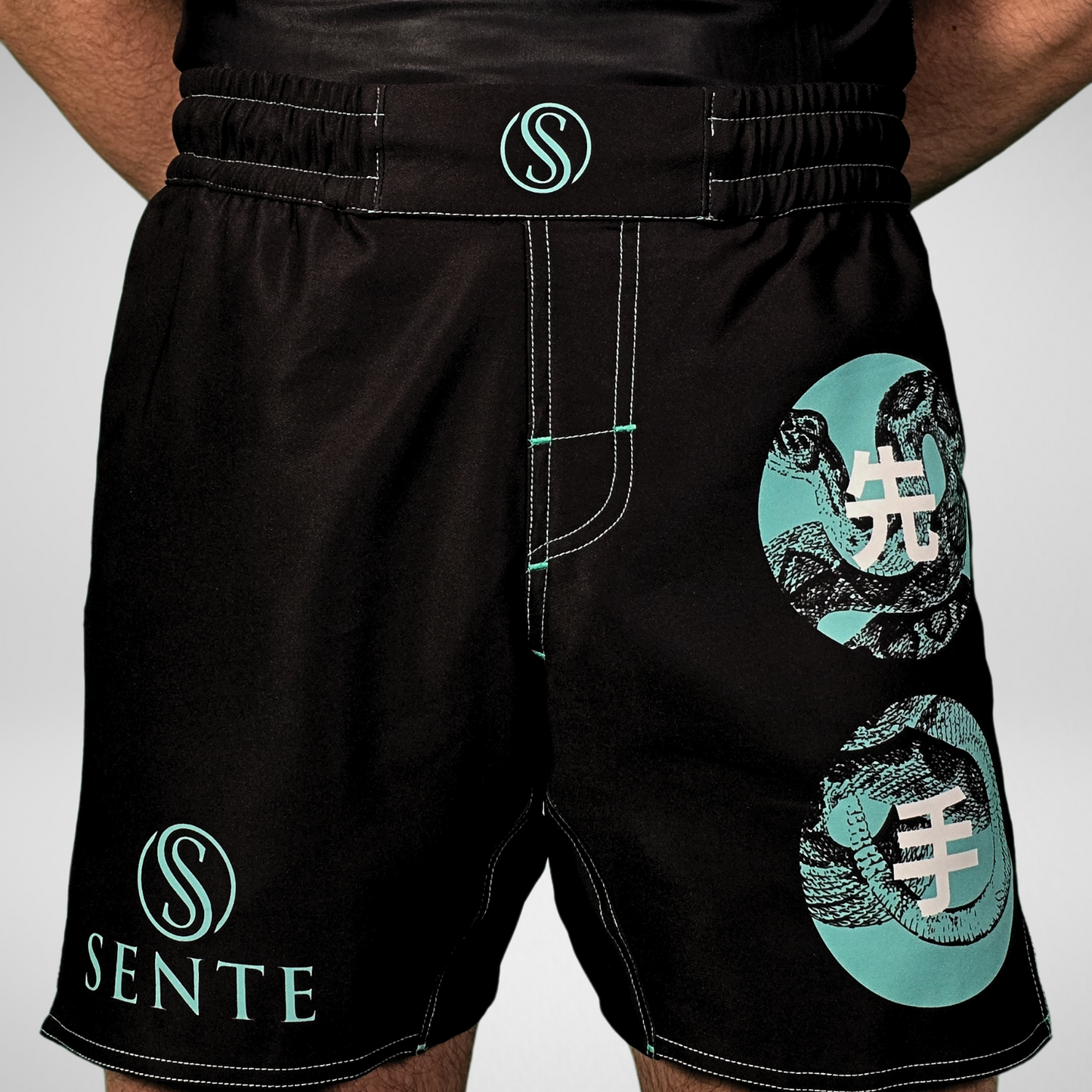 Kaishi V2 BJJ Shorts - Teal