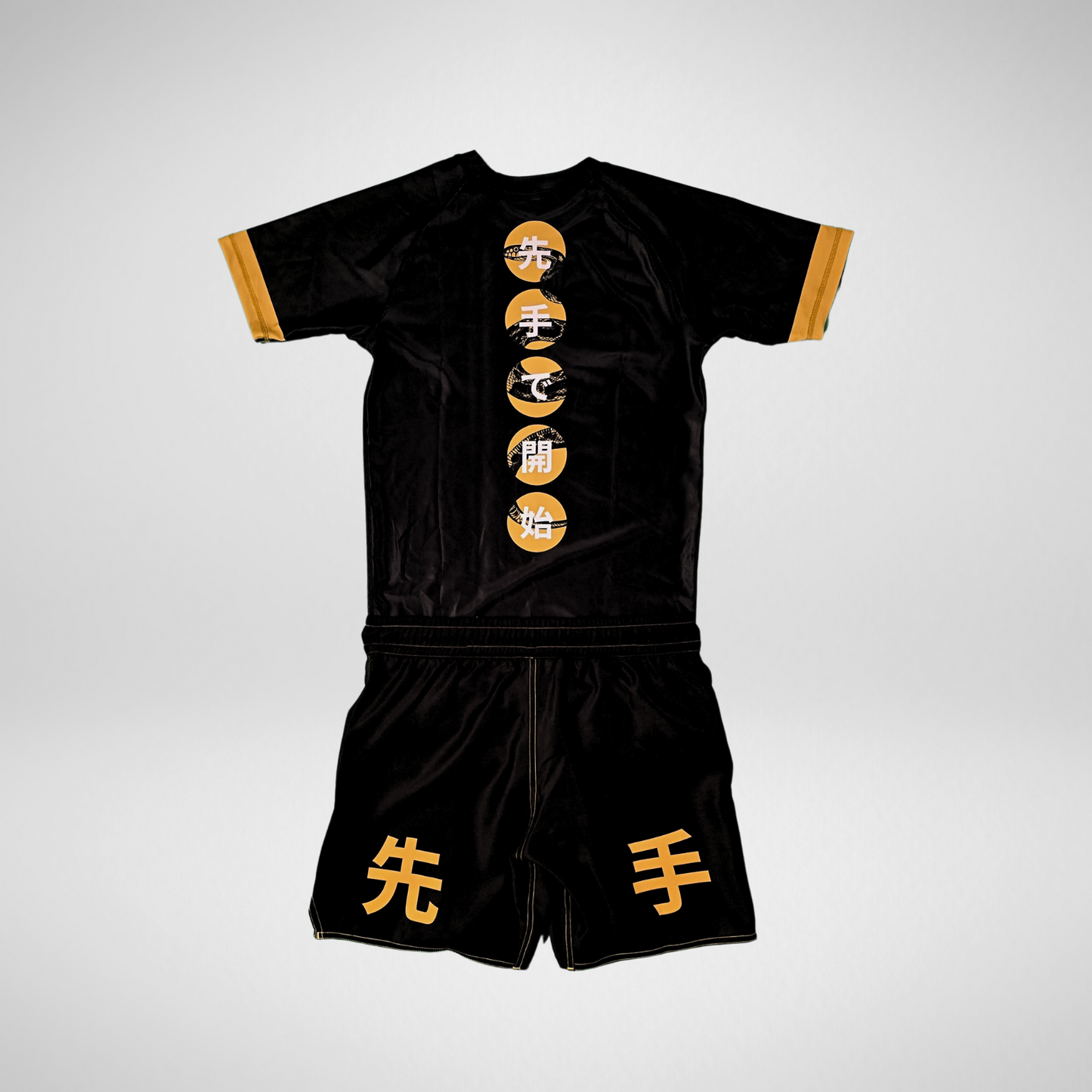 Kaishi V2 BJJ Rashguard - Gold